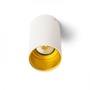 Downlight - RED R12745X VÝPRODEJ VZORKU - TUBA stropní matná bílá/zlatá 230V GU10 35W - RED - DESIGN RENDL - foto 3