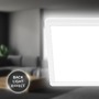 Hranatá - BRILO 3861416 Slim Case stropní svítidlo 29x29 cm - 18W, 2400lm, neutrální bílá, LED, bílé - BRILO - foto 3