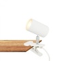 Stolní lampy s klipem - BRI 2766016 Klem lampička na stůl, nastavitelná, s klipsem, bílé - BRILONER - foto 3
