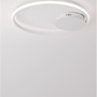 Kruhová - NV 9348072 Stropní svítidlo FULINE bílý hliník a akryl LED 32W 230V 3000K IP20 stmívatelné - NOVA LUCE - foto 3