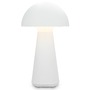Na stůl - BRILO 7421016 LED nabíjecí stolní lampa 28 cm 2,6W 300lm bílé - BRILO - foto 3