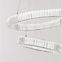 Kruhová - NV 9333068 Závěsné svítidlo AURELIA chromovaný kov a křišťál LED 46W 230V 3500K IP20 stmívatelné - NOVA LUCE - foto 3