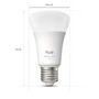 E27 - PH 8720169364363 Hue WCA 810 smart žárovka A60 E27, 6W, 810lm (2ks), 1000-20000K RGB - PHILIPS - foto 3