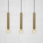Podélná - MAR 108261 Sencillo závěsné svítidlo mosazné 3 lampy - Markslöjd - foto 3