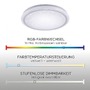 Dekorativní - LD 15220-16 Ukončená výroba  LUISA LED stropní svítidlo, ocel, akryl, hvězdné nebe RGB+2700-5000K - LEUCHTEN DIREKT / JUST LIGHT - foto 3