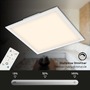 Hranatá - BRILO 7152-016 RGB LED stropní svítidlo, noční světlo, stmívatelné - BRILO - foto 3