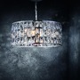 Dekorativní - M MOD184-PL-04-CH Lustr Gelid E27 240W čirá chrom kov křišťál designový - MAYTONI - foto 3