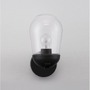 Nástěnná - NV 9060194 Venkovní nástěnné svítidlo OMIKA tmavě šedý hliník a čiré sklo E27 1x12W 220-240V bez žárovky IP54 - NOVA LUCE - foto 3