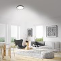 Kruhová - BRI 3351-015 LED stropní svítidlo, pr. 28,5 cm, 13 W, černá-bílá - BRILONER - foto 3