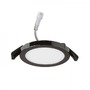 Kruhová - RED R12761 HUE R 9 zápustná černý chrom 230V LED 6W 3000K - RED - DESIGN RENDL - foto 3