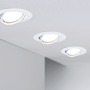 Kruhová - P 93400 Vestavné svítidlo LED Base kruhové max. 10x10W GU10 bílá - PAULMANN - foto 3