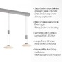 Vícečetná - PN 2081-55 LAUTADA LED závěsné svítidlo, 3 ramenné, stříbrná, stmívatelné, nastavitelná výška SimplyDim 3000K - PAUL NEUHAUS - foto 3