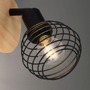 Bodová - LD 15921-79 EUGEN Nástěnné a stropní svítidlo, dřevo, přírodní, E14, LED vyměnitelné, IP20 - LEUCHTEN DIREKT / JUST LIGHT - foto 3