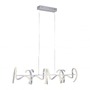 Podélná - LD 19033-21 CURLS LED závěsné svítidlo, stříbrná, moderní design SimplyDim 3000K - LEUCHTEN DIREKT / JUST LIGHT - foto 3