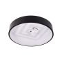 Kruhová - SMART Tuya LED svítidlo RENDO 48W CCT kulaté černé - foto 3