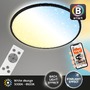 Kruhová - BRILO 3064-015 Hvězdné nebe CCT LED stropní svítidlo, pr. 33,3 cm, 24 W, 2500 lm, černá - BRILO - foto 3