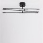 Dekorativní - NV 9180761 Stropní svítidlo RACCIO černý kov a akryl LED 30W 230V 3000K IP20 stmívatelné - NOVA LUCE - foto 3