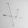 Lištové Magnetic Maytoni Flarity - M TRX154-111B Kolejnice pro magnetickou lištu 24 V Flarity 1m black TRX154-111B - MAYTONI - foto 3