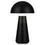 Na stůl - BRILO 7421015 LED nabíjecí stolní lampa 28 cm 2,6W 300lm černá - BRILO - foto 3