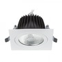 Koupelnová - RED R10566 AMIGA SQ bílá 230V LED 8W 40° IP65 3000K - RED - DESIGN RENDL - foto 3
