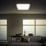 Hranatá - BRILO 7516416 Tava LED stropní svítidlo, ploché, přímé a nepřímé osvětlení, 1900 lm, 16 W, bílé, 24x24 cm - BRILO - foto 3