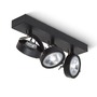 Bodová - RED R12330 KELLY III nástěnná černá 230V/12V G53 3x50W - RED - DESIGN RENDL - foto 3