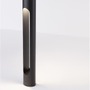 Sloupková - NV 9100917 Venkovní sloupkové svítidlo ELLERY černý hliník a akryl LED 12W 3000K 100-240V IP65 - NOVA LUCE - foto 3