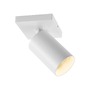 Bodová - IMPR 348264 Deko-Light stropní přisazené svítidlo Can Tilt hranatá základna, 1x 7,5 W GU10, bílá - foto 3