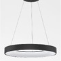 Kruhová - NV 9453453 Závěsné svítidlo RANDO THIN černý hliník a akryl LED 50W 230V 3000K IP20 stmívatelné - NOVA LUCE - foto 3