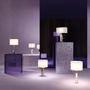 Stolní lampy dekorační - M Z030TL-01BS Stolní lampa Bianco E27 60W bílá/mosaz kov/alabastr/bavlna - MAYTONI - foto 3