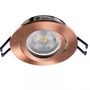Kruhová - IMPR 110038 AKCE - Deko-Light zapuštěné bodové svítidlo - Samsola, kulaté, měď - foto 3