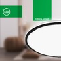 Kruhová - BRILO 3836015 Pulap A LED stropní svítidlo, energetická třída A, přímé a nepřímé osvětlení, černá - BRILO - foto 3
