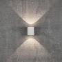 Nástěnná - NOR 49701001 Venkovní nástěnné svítidlo Canto 2 2x6W LED bílá čirá - NORDLUX - foto 3