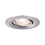 Koupelnová - P 92972 LED vestavné svítidlo Nova mini Plus EasyDim výklopné 1x4,2W 2.700K kov kartáčovaný 230V - PAULMANN - foto 3