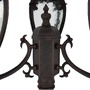 Sloupková - M O414FL-03BZ Venkovní stojací svítidlo Fleur E27 3x60W bronz antik IP44 - MAYTONI - foto 3