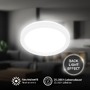 Kruhová - BRILO 3860416 Slim Case stropní svítidlo pr.19 cm - 12W, 1400lm, neutrální bílá, LED, bílé - BRILO - foto 3