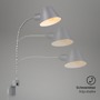 S ramenem - BRI 2079-014 Noční lampička pr. 14 cm 1x E27 10W chrom - BRILONER - foto 3