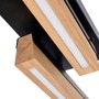 Hranatá - IMPR 348147 Deko-Light stropní přisazené svítidlo MADERA 100-240V AC/50-60Hz 15,00 W 3000 K 1120 lm 810 černá - foto 3