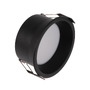 Kruhová - LED podhledové svítidlo ZENO 12W CCT černé - foto 3