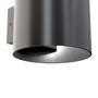 Nepřímé osvětlení - M C066WL-01B Nástěnné svítidlo Rond 50W G9 černý hliník moderní design  - MAYTONI - foto 3