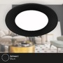 Kruhová - BRI 7125-435 LED vestavná svítidla 3ks sada, pr.8,6 cm, 3x LED, 3 W, 350 lm, černá - BRILONER - foto 3
