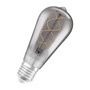 E27 - RED G13581 OSRAM Vintage Edison SPIRAL kouřová 230V E27 LED EQ25 1800K - DESIGN RENDL - foto 3