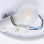 Kruhová - P 78898 Stropní svítidlo Axin IP44 max. 18W E27 bílá 260mm bez zdroje světla - PAULMANN - foto 3
