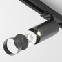 Svítidla - M TR021-1-12B4K-W-B Svítidlo pro kolejnicový systém Focus LED 4000K 12W studená bílá černý hliník směrové světlo Unity - MAYTONI - foto 3