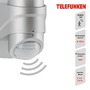Reflektory - TF 304304TF TELEFUNKEN LED venkovní svítidlo s čidlem 24 cm 16W 1600lm stříbrná - BRILONER - foto 3