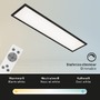 Hranatá - BRILO 7167-015 CCT svítidlo LED panel, 100 cm, 24 W, 2600 lm, černá - BRILO - foto 3