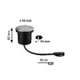 Zapuštěná - P 94716 Plug &amp; Shine LED zemní svítidlo Floor samostatné svítidlo neláká hmyz IP67 2200K 4,5W antracit - PAULMANN - foto 3
