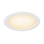 Kruhová - LA 1007484 DOWNLIGHT V 200 plochý kryt bílá - BIG WHITE (SLV) - foto 3
