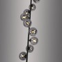 Stojací lampy - LD 14506-18 Kolekce Schöner Wohnen LED stojací svítidlo Dubai černá 9-ramenné, 3000K - JUST LIGHT - foto 3