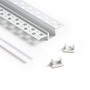 Al profily k zapuštění - RED R13865 LED PROFILE B zápustný 1m hliník/mléčný akryl  - RED - DESIGN RENDL - foto 3